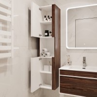 Мебель для ванной комнаты STWORKI Вестервик 70 орех каньон