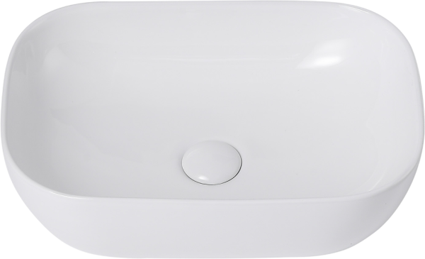 Накладная раковина Abber Rechteck AC2200 белая