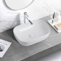 Накладная раковина Abber Rechteck AC2200 белая