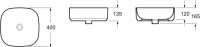 Накладная раковина Lavinia Boho Bathroom Sink Slim 33311006