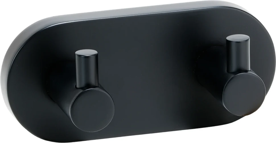 Крючок Bemeta Dark 104405200 матовый черный, на шурупах