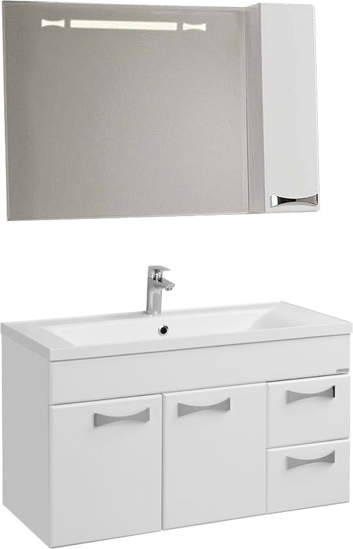 Мебель для ванной комнаты AQUATON Диор 100 белая