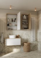 Шкаф AQUATON Либерти 40 дуб эльвезия