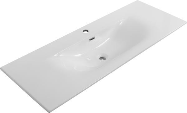 Мебельная раковина BelBagno BB-8099-120 глянцевая белая