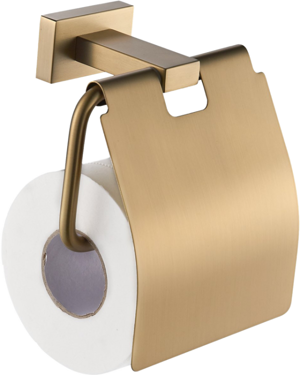 Держатель для туалетной бумаги Shevanik SG5605G золотой сатин