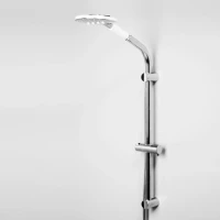 Душевой комплект Термостат Wasserkraft Berkel 4833 С ВНУТРЕННЕЙ ЧАСТЬЮ + Гарнитур A044 + Подключение A021 + Душ A030 + Кронштейн A019
