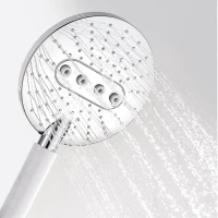 Душевой комплект Термостат Wasserkraft Berkel 4833 С ВНУТРЕННЕЙ ЧАСТЬЮ + Гарнитур A044 + Подключение A021 + Душ A030 + Кронштейн A019