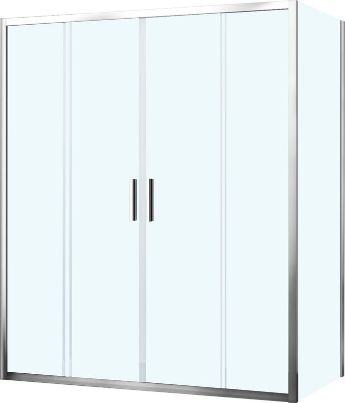 Душевой уголок Wasserkraft Lippe 45S54 170x90 см