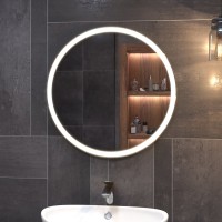 Зеркало круглое Vigo Cosmo Comfort 70 с подсветкой, с антизапотевателем