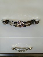 Мебель для ванной комнаты Opadiris Карат 80 серебро