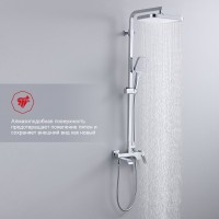 Душевая стойка Raglo R02.24 хром