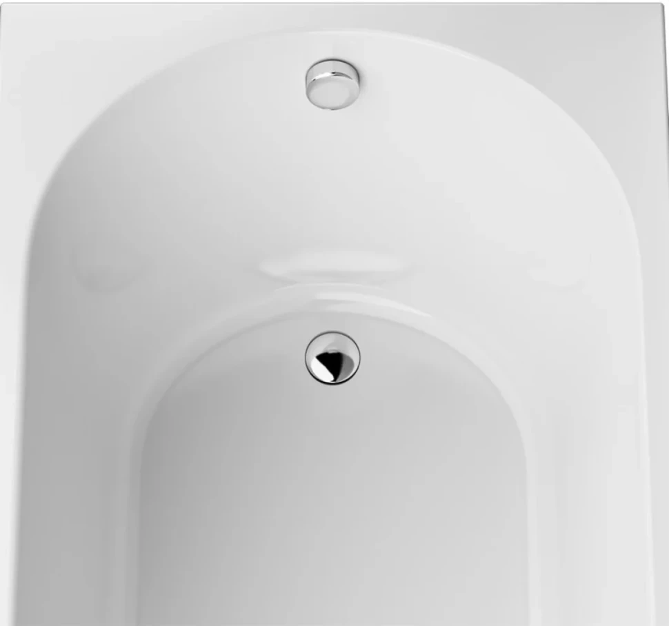 Акриловая ванна AM.PM X-Joy W94A 180x80 см, пристенная, белая, с каркасом