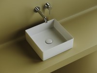 Накладная раковина Ceramicanova Element CN6068 белая глянцевая