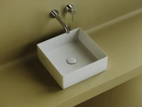 Накладная раковина Ceramicanova Element CN6068 белая глянцевая