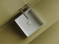 Накладная раковина Ceramicanova Element CN6068 белая глянцевая