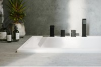 Акриловая ванна Excellent Pryzmat Slim 170x75 см, встраиваемая, белая, с каркасом