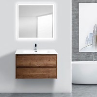 Мебель для ванной комнаты BelBagno Kraft 90 rovere tabacco