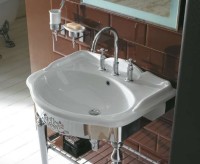 Раковина подвесная Globo Paestum PA006.BI*1 71 глянцевая белая, фаянс