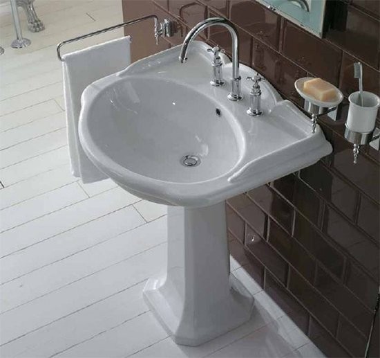 Раковина подвесная Globo Paestum PA006.BI*1 71 глянцевая белая, фаянс