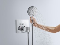 Термостатический смеситель встраиваемый Hansgrohe ShowerSelect 15765000 С ВНУТРЕННЕЙ ЧАСТЬЮ, хром