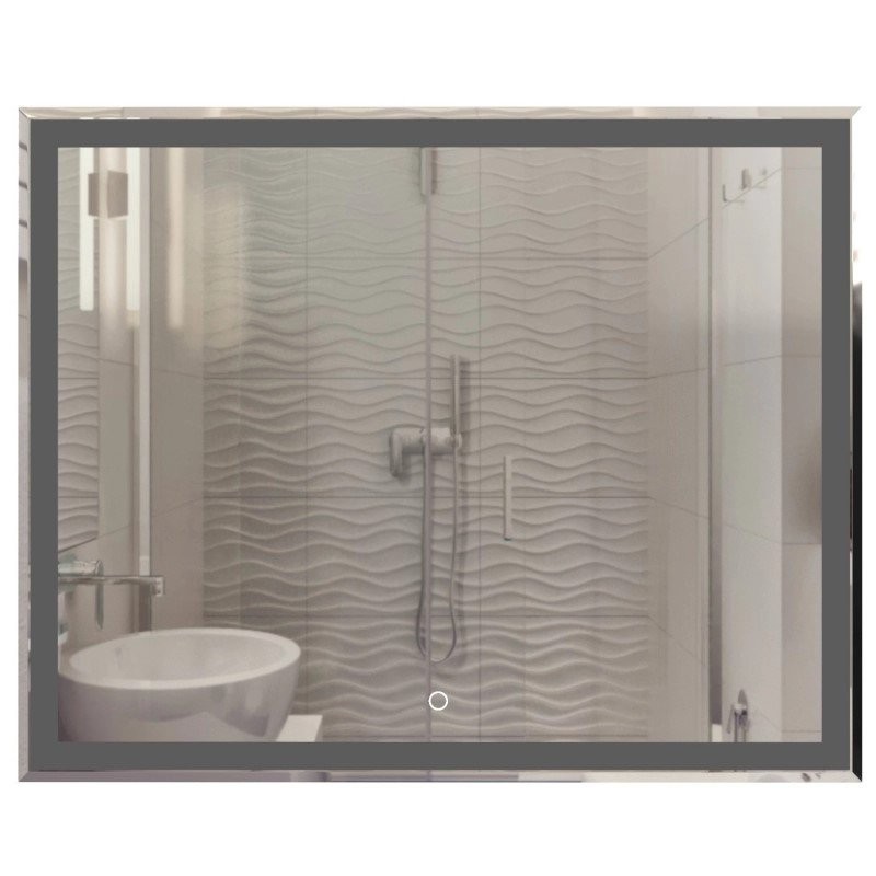 Зеркало Mixline Минио 100 с подсветкой