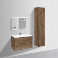 Тумба с раковиной Vincea Mia 80 дуб винтаж, раковина VBS-13980