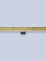 Душевой трап (лоток) AltroBagno Trave AltroBagnoTrave071221BG 80 см, решетка матовое золото, с сифоном