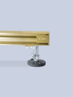 Душевой трап (лоток) AltroBagno Trave AltroBagnoTrave071221BG 80 см, решетка матовое золото, с сифоном