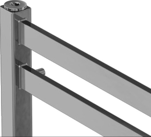 Полотенцесушитель водяной Lemark Bellario П10 50x80