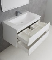 Тумба под раковину Cezares Molveno 100 bianco ghiaccio