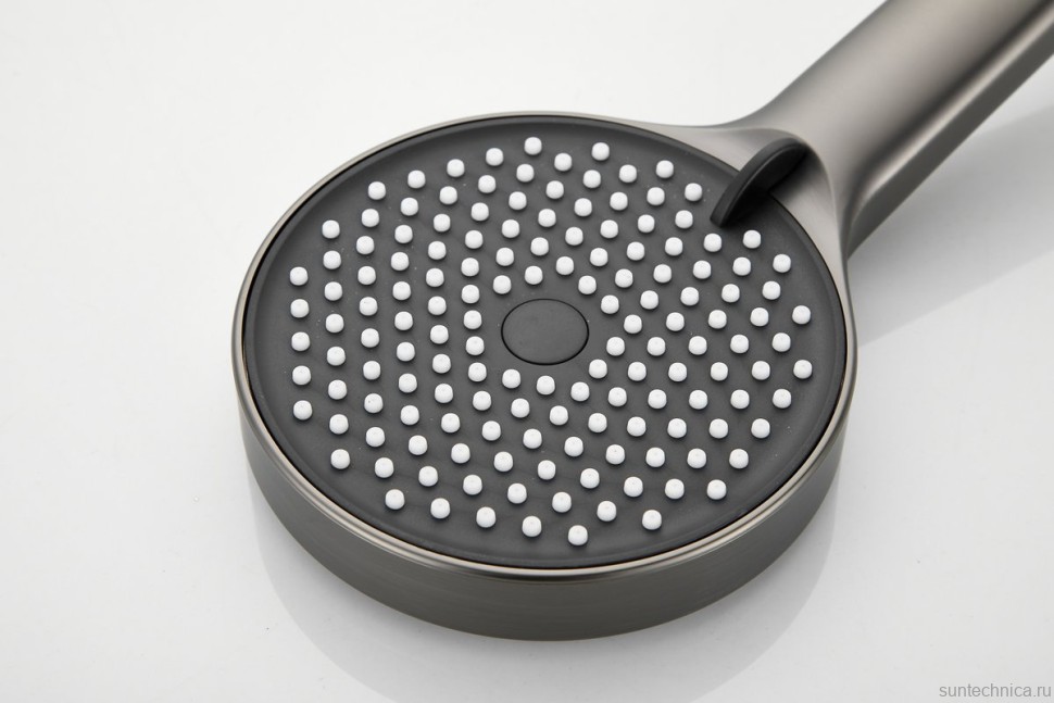 Смеситель для ванны с душем BELZ B713 B61713-3 оружейная сталь