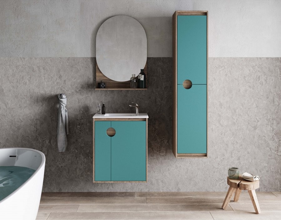 Зеркало AQUATON Анси 60 с полкой