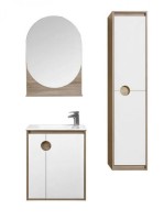 Зеркало AQUATON Анси 60 с полкой