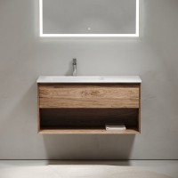 Тумба с раковиной Sancos Marmi 1.0 100 L дуб чарльстон