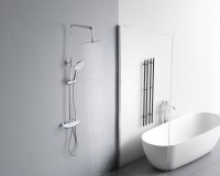 Душевая стойка SantiLine SL-9012 хром Душевая стойка SantiLine SL-9012 хром