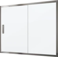 Шторка на ванну Kubele DE019 P2-MAT-CH 150х150 см, профиль хром
