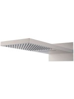 Верхний душ Boheme Fusion 419-2-NB С ВНУТРЕННЕЙ ЧАСТЬЮ, с каскадом, брашированный никель