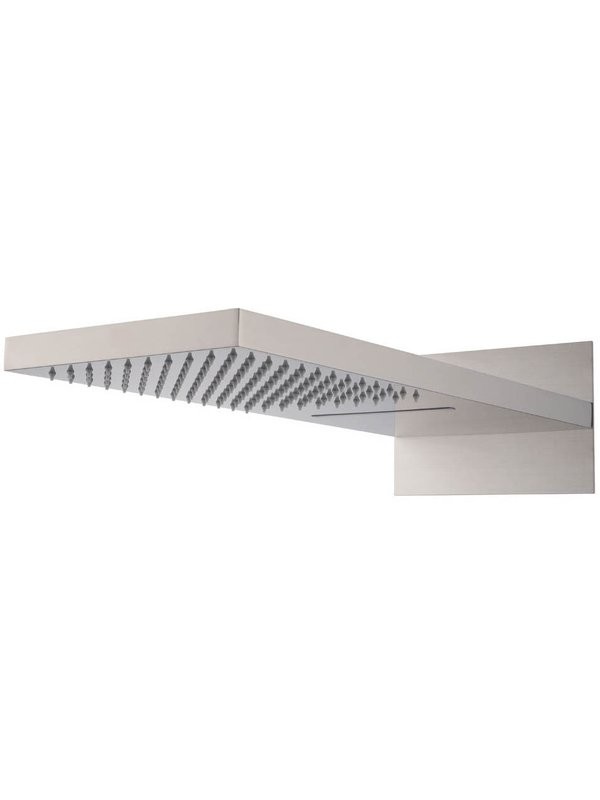 Верхний душ Boheme Fusion 419-2-NB С ВНУТРЕННЕЙ ЧАСТЬЮ, с каскадом, брашированный никель