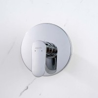 Встраиваемый смеситель для душа и ванны AQUATEK Ника AQ1866CR С ВНУТРЕННЕЙ ЧАСТЬЮ, хром