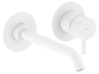 Смеситель для раковины Ravak Espirit ES 019.10WV.O1.RB07B белый вельвет