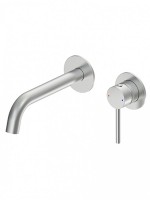 Смеситель для раковины Wonzon & Woghand Stick WW-88869017-BN брашированный никель, С ВНУТРЕННЕЙ ЧАСТЬЮ