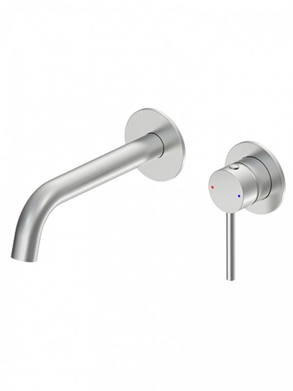 Смеситель для раковины Wonzon & Woghand Stick WW-88869017-BN брашированный никель, С ВНУТРЕННЕЙ ЧАСТЬЮ