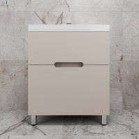 Тумба под раковину без столешницы Style Line Матис 70 напольная, крем