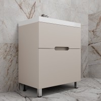 Тумба под раковину без столешницы Style Line Матис 70 напольная, крем