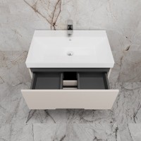 Тумба под раковину без столешницы Style Line Матис 70 напольная, крем