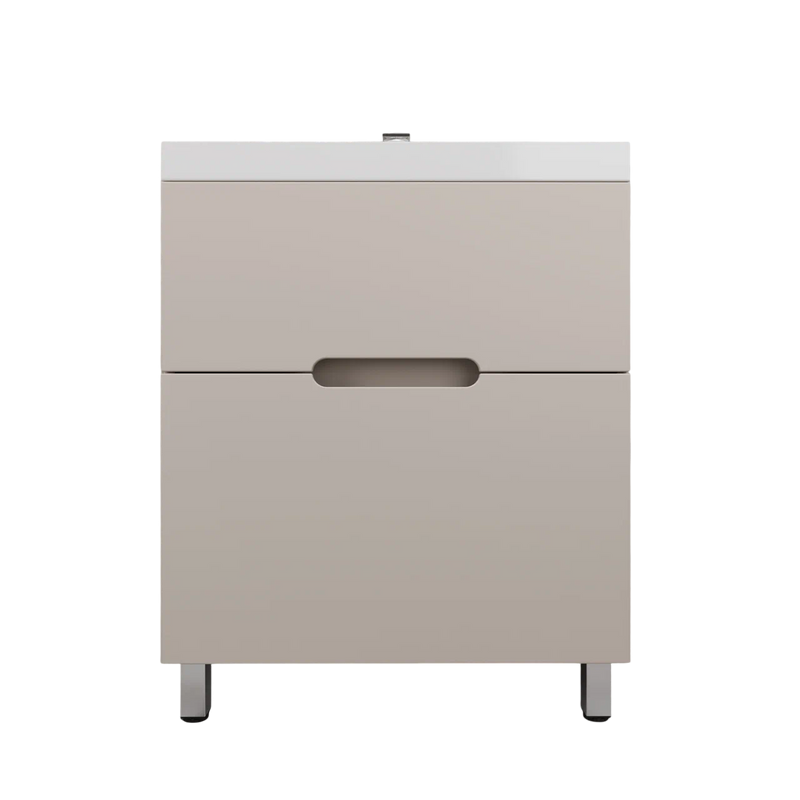 Тумба под раковину без столешницы Style Line Матис 70 напольная, крем