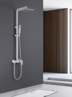 Душевая стойка Abber Daheim AF8220WL матовая белая