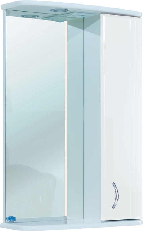 Зеркало Bellezza Астра R 55 белое