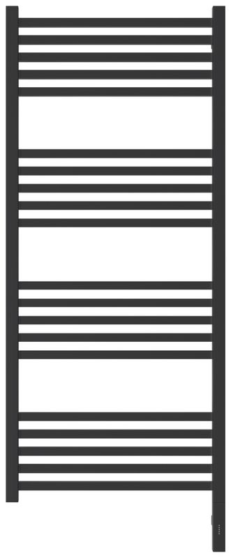 Полотенцесушитель электрический Сунержа Модус 3.1 31-5901-1250 130x55 см, подключение справа, матовый черный, лесенка