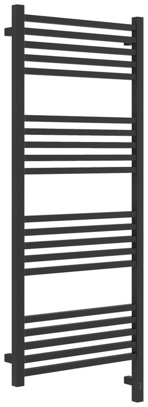 Полотенцесушитель электрический Сунержа Модус 3.1 31-5901-1250 130x55 см, подключение справа, матовый черный, лесенка